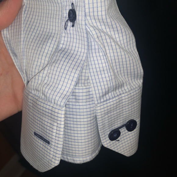 Eton dress shirt size 15.5 slim - Picture 6 of 11